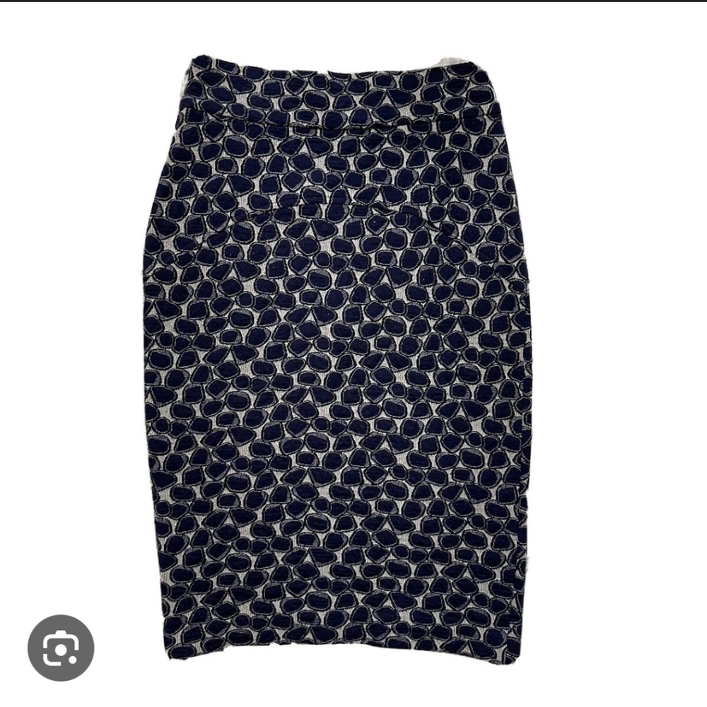 Diane Von‎ Furstenberg Marta Wool Blend Pencil Bodycon Skirt Size 2